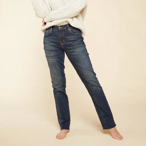 Oliver Logan Denim - Oliver Logan Crosby Boyfriend Relaxed Jeans